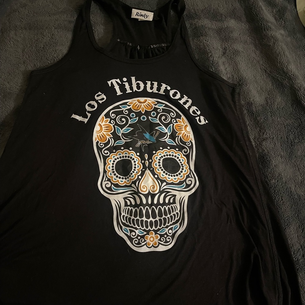Los Tiburones/Sharks tank top